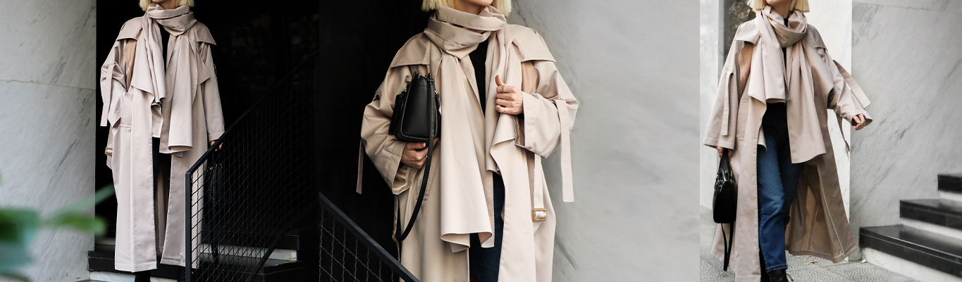 بنر صفحه اصلی Classy Kedi – کالکشن الهام‌گرفته از زن شهری شیک | کت و پالتو زنانه پاییز ۲۰۲۵