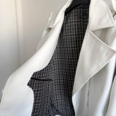 نمای داخلی کت زنانه زمستانه فوتر مدل روما با آستر چهارخانه