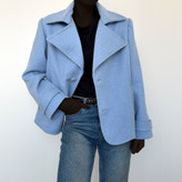 پالتو زنانه زمستانه فوتر روی تن با فرم آزاد