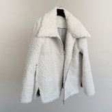 پالتو زنانه ملودی با زیپ و یقه پهن