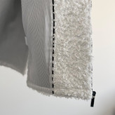 نمای داخلی پالتو زنانه ملودی با آستر راهراه