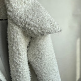 جزییات بافت بوکله پالتو زنانه ملودی