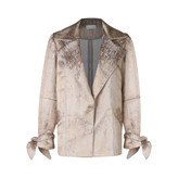 کت رسمی زنانه ژاکارد مدل تیشو