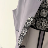 وست جلیقه زنانه آستردار مدل بته