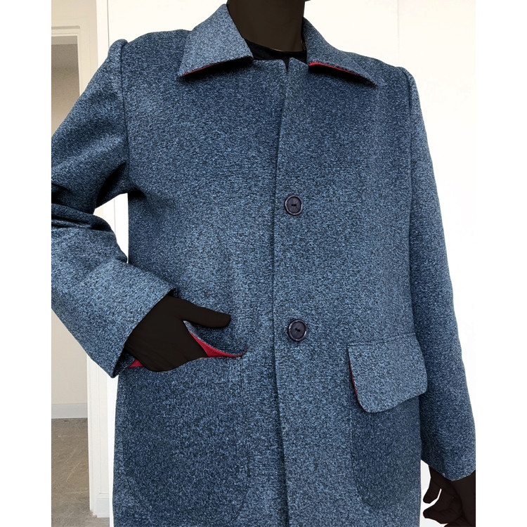 استایل پوشیده شده پالتو زنانه رزالنت